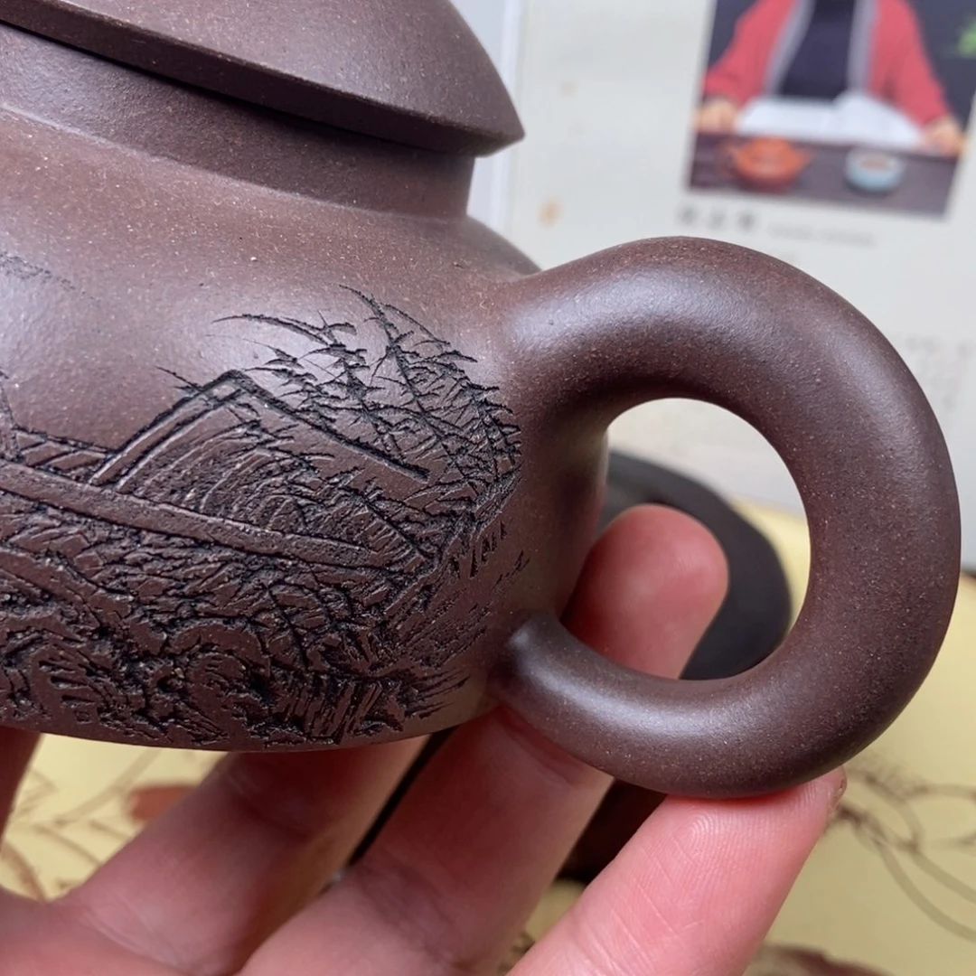 紫砂茶壶鑫*容量宜兴紫砂壶