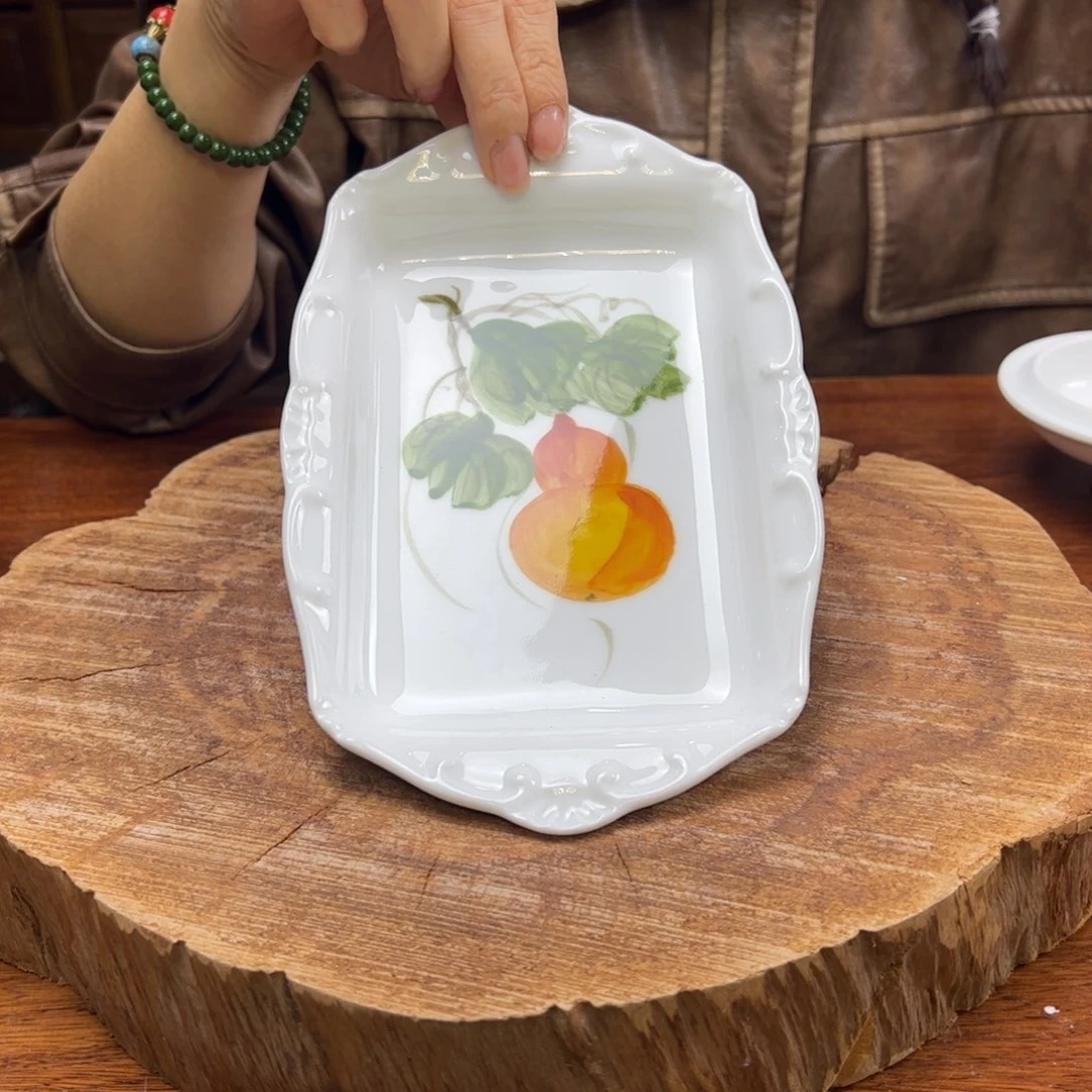 瓷片景德镇陶瓷手工手绘制作