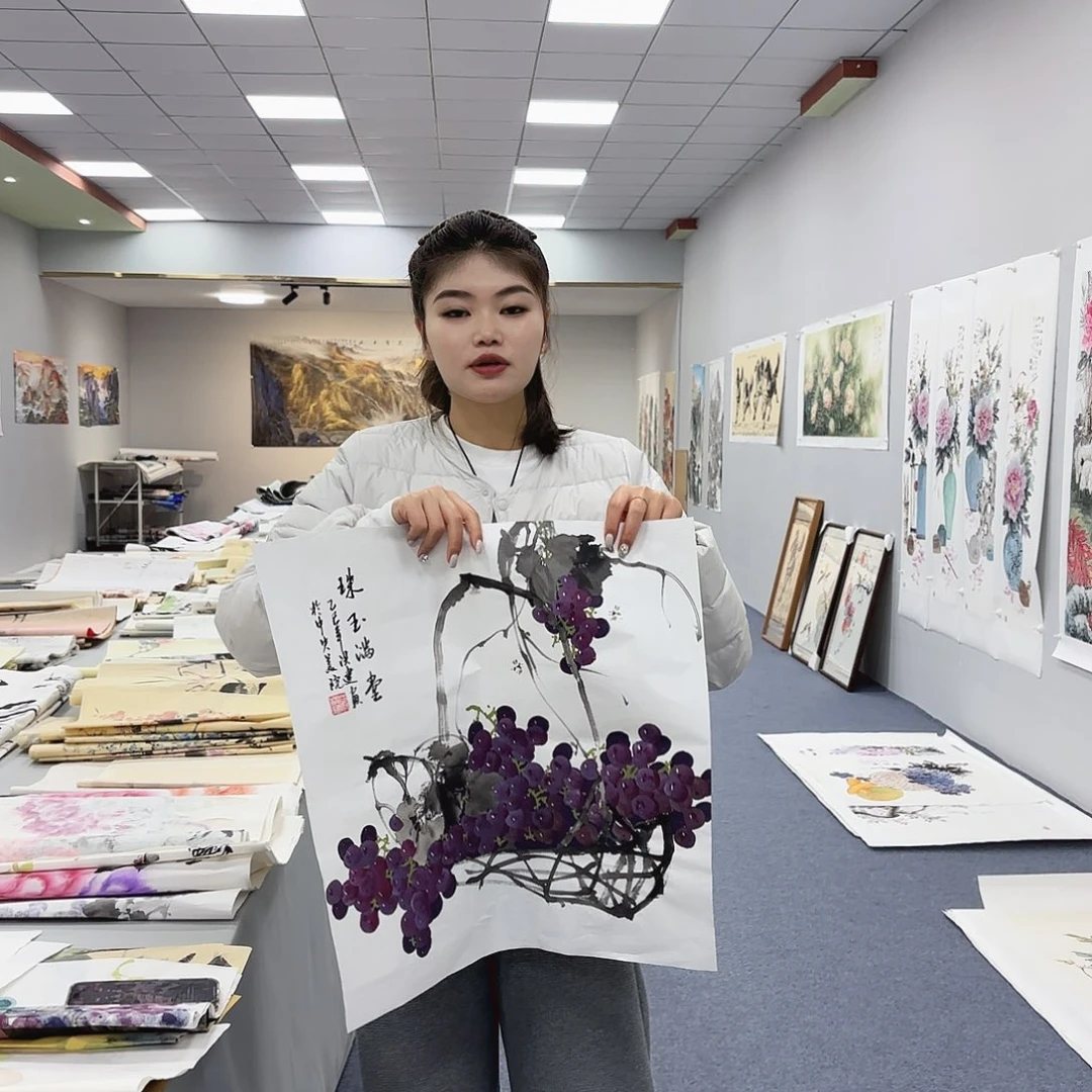 国画国画作品纯手绘