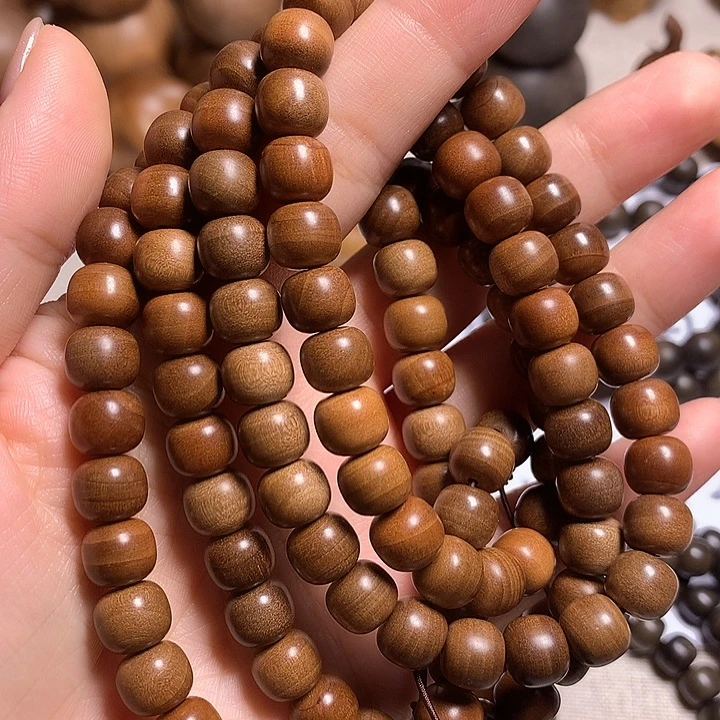 墩****檀香木8/9 108老型珠多圈