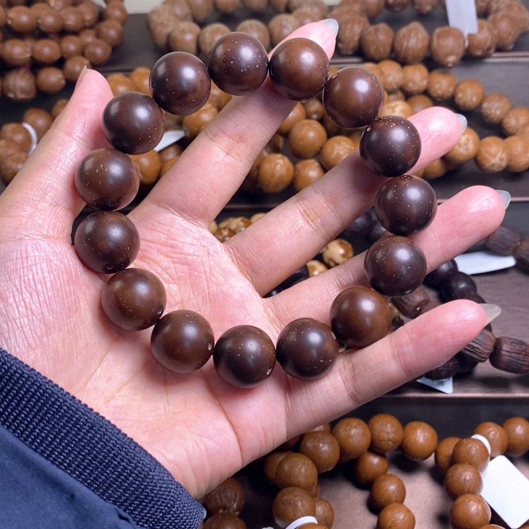 紫金鼠手串16光珠