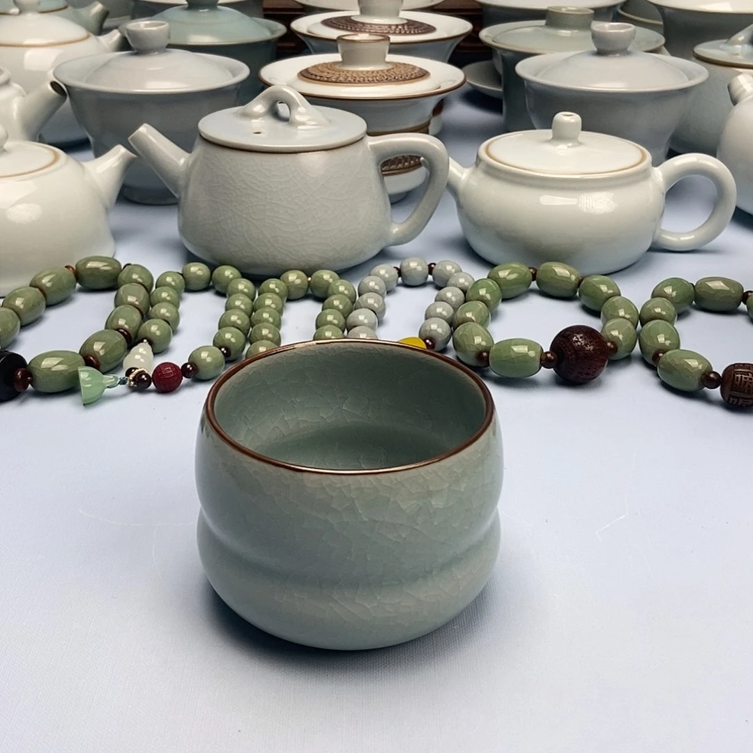 杯鱼鳞冰花葫芦杯原矿原釉原产地