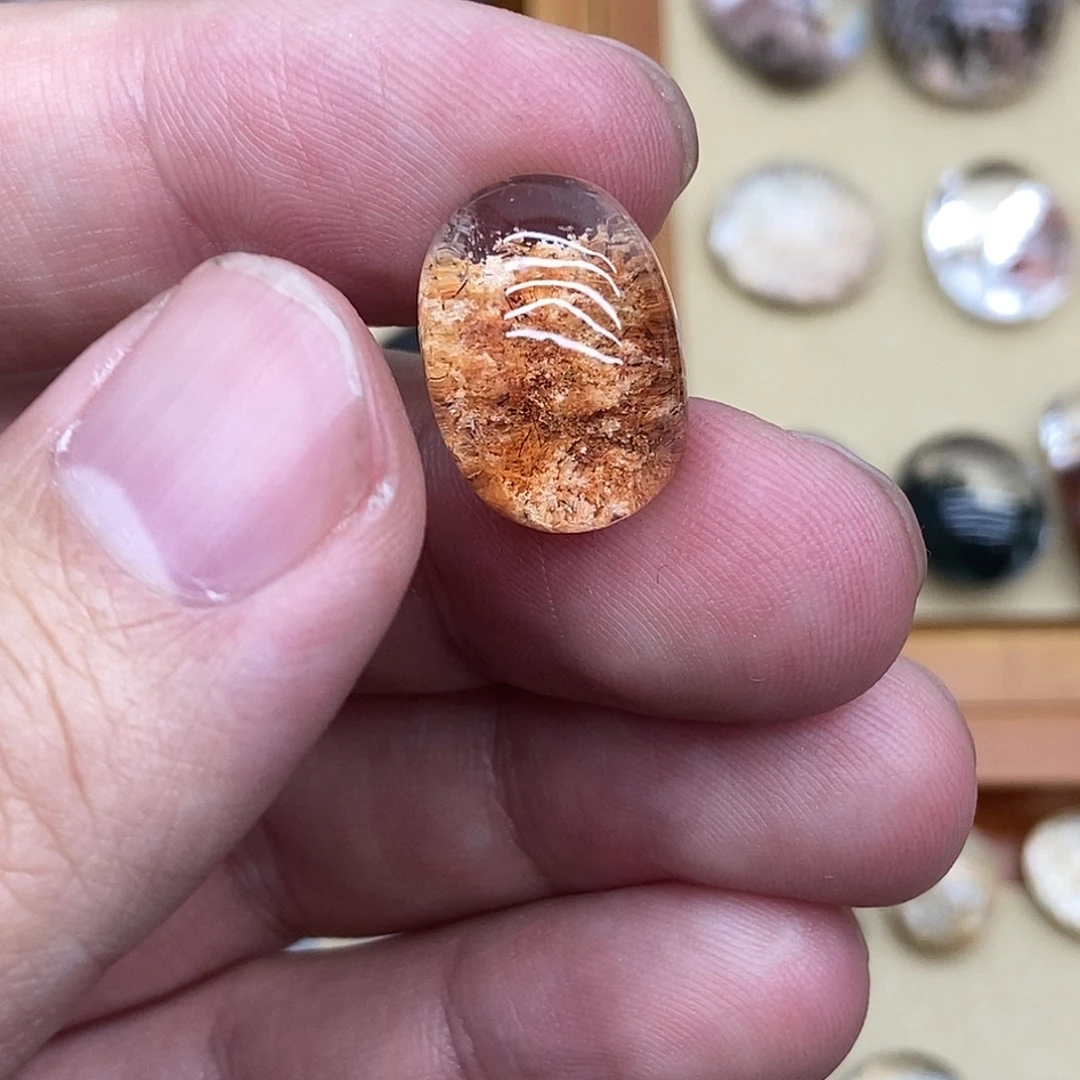 水晶未镶嵌珠宝半成品