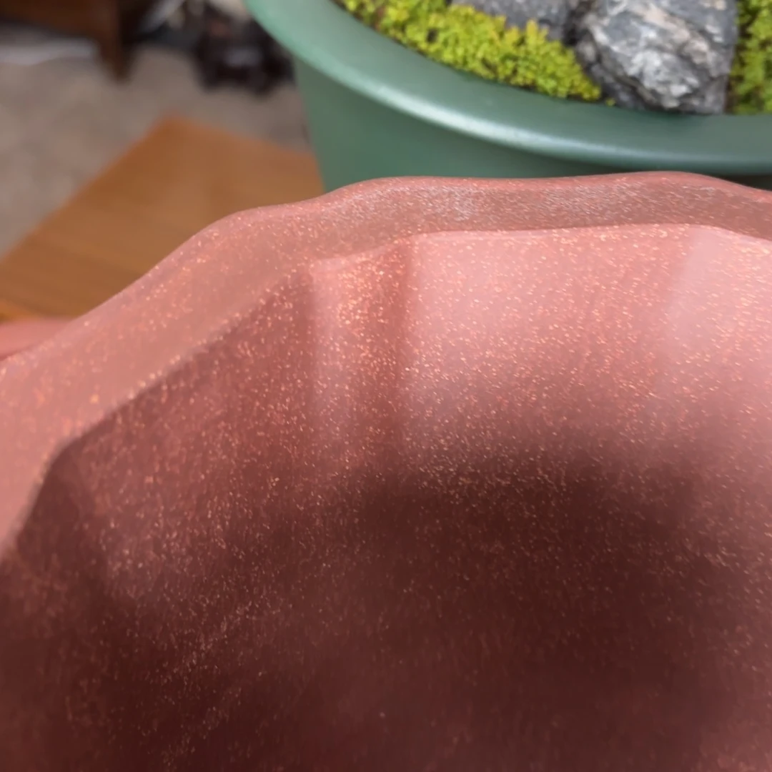 紫砂長*正宗老紫玉金砂