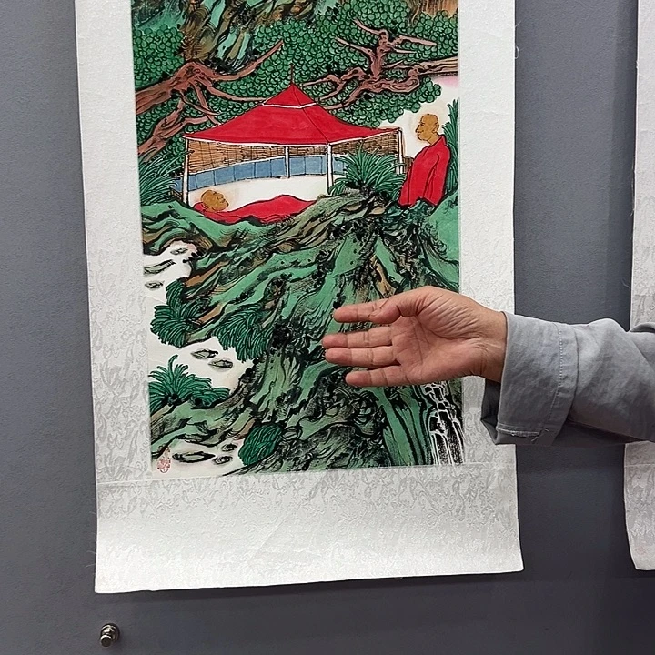 国画你是在哪呢啊怎么不理