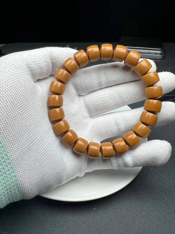 N115实心直切12✖️10紫金鼠手串