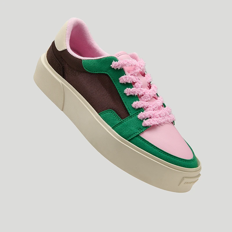 EQLZ官方FAULT25低帮反硫化情侣百搭厚底美式错版鞋板鞋无中生有