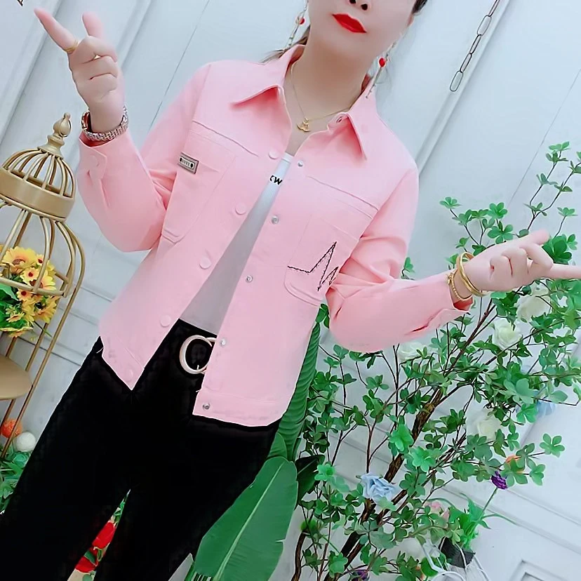 厚款时尚衬衫外套女装2025秋季新款小个子修身百搭显瘦短款上衣潮