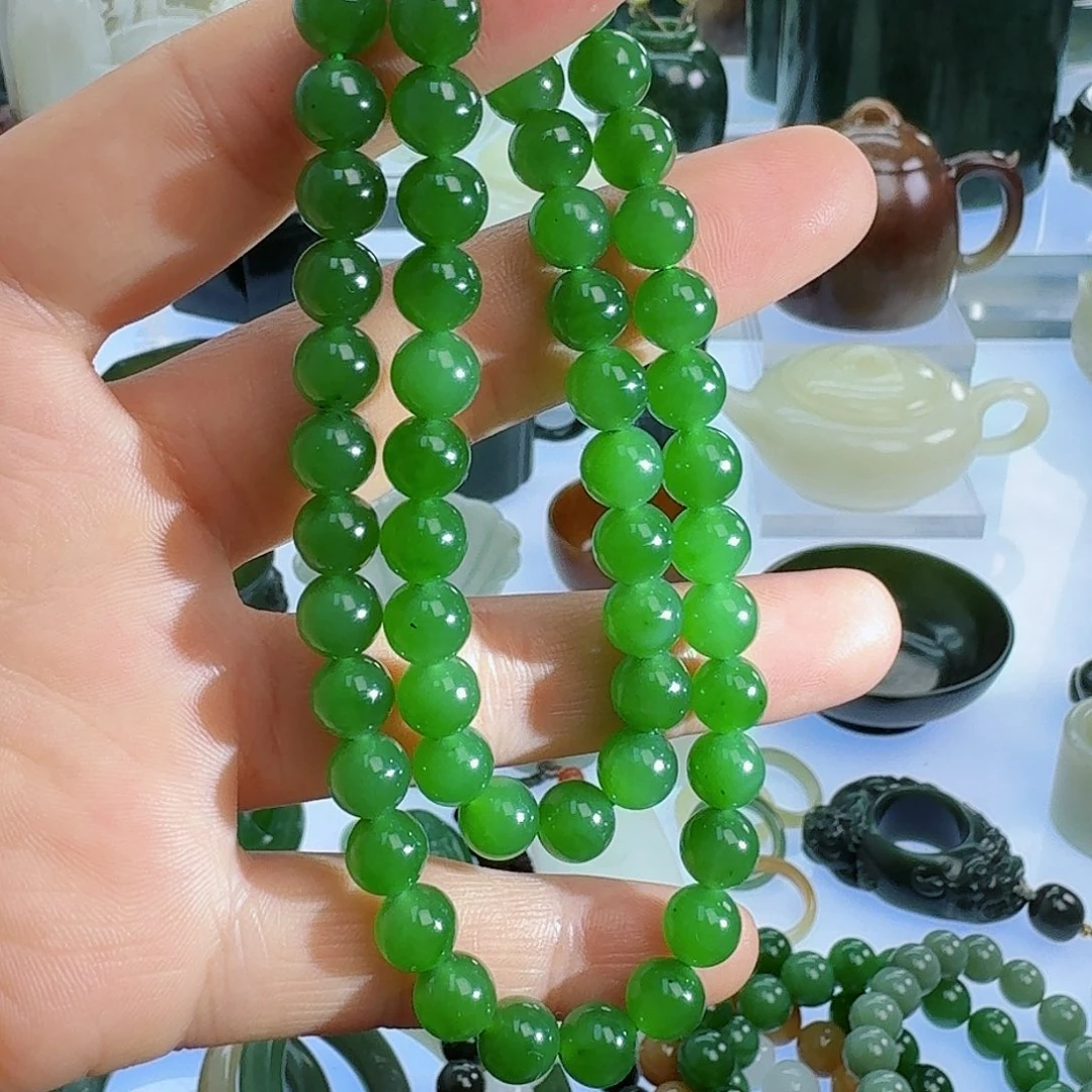 和田玉（碧玉）挂件未镶嵌