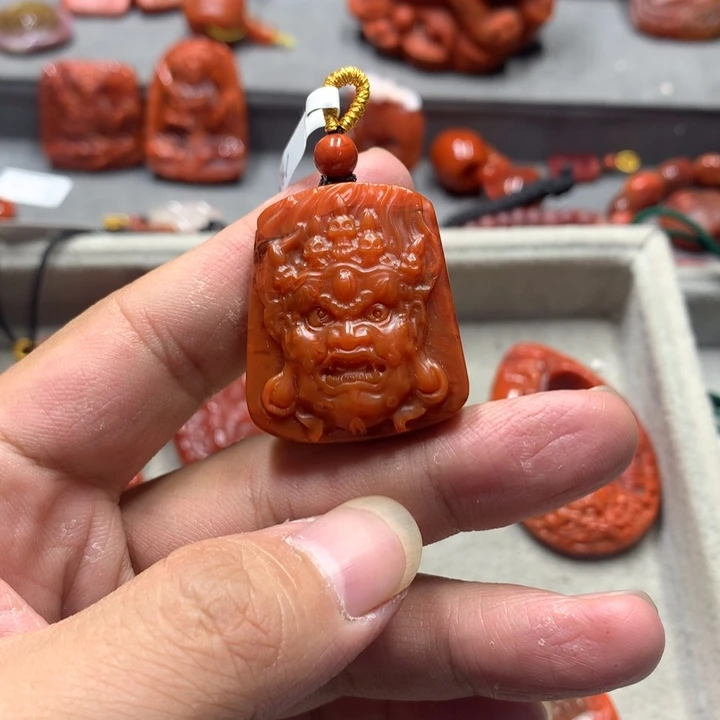 好***`南红玛瑙未镶嵌吊坠(不含链)