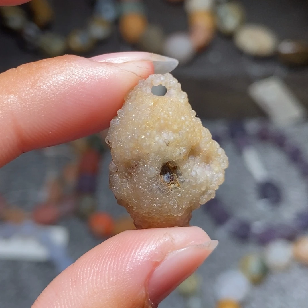 未镶嵌玛瑙/玉髓珠宝半成品