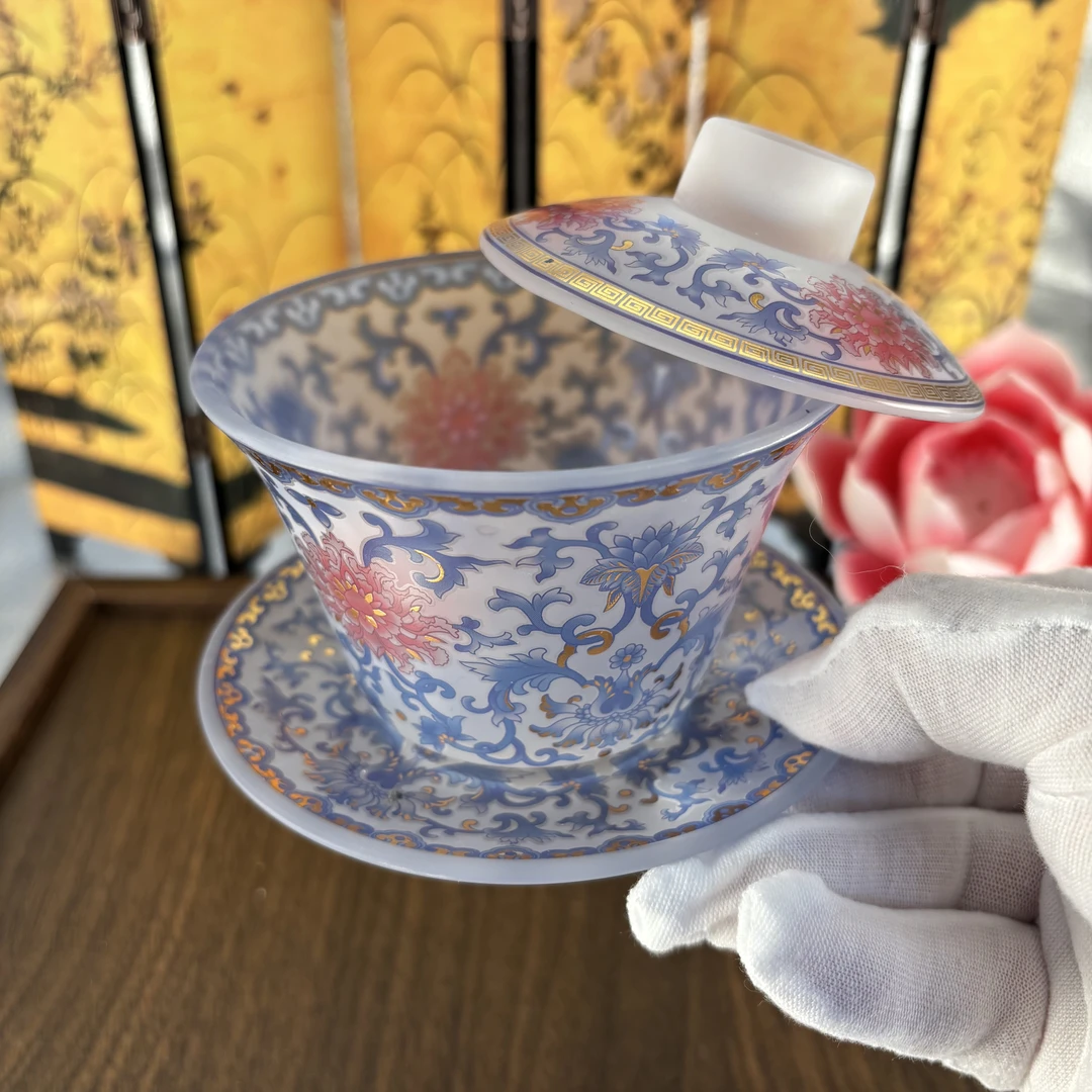 珐琅彩缠枝莲盖碗002