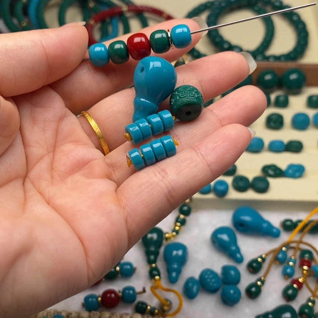 小***头琉璃配饰科技松平替