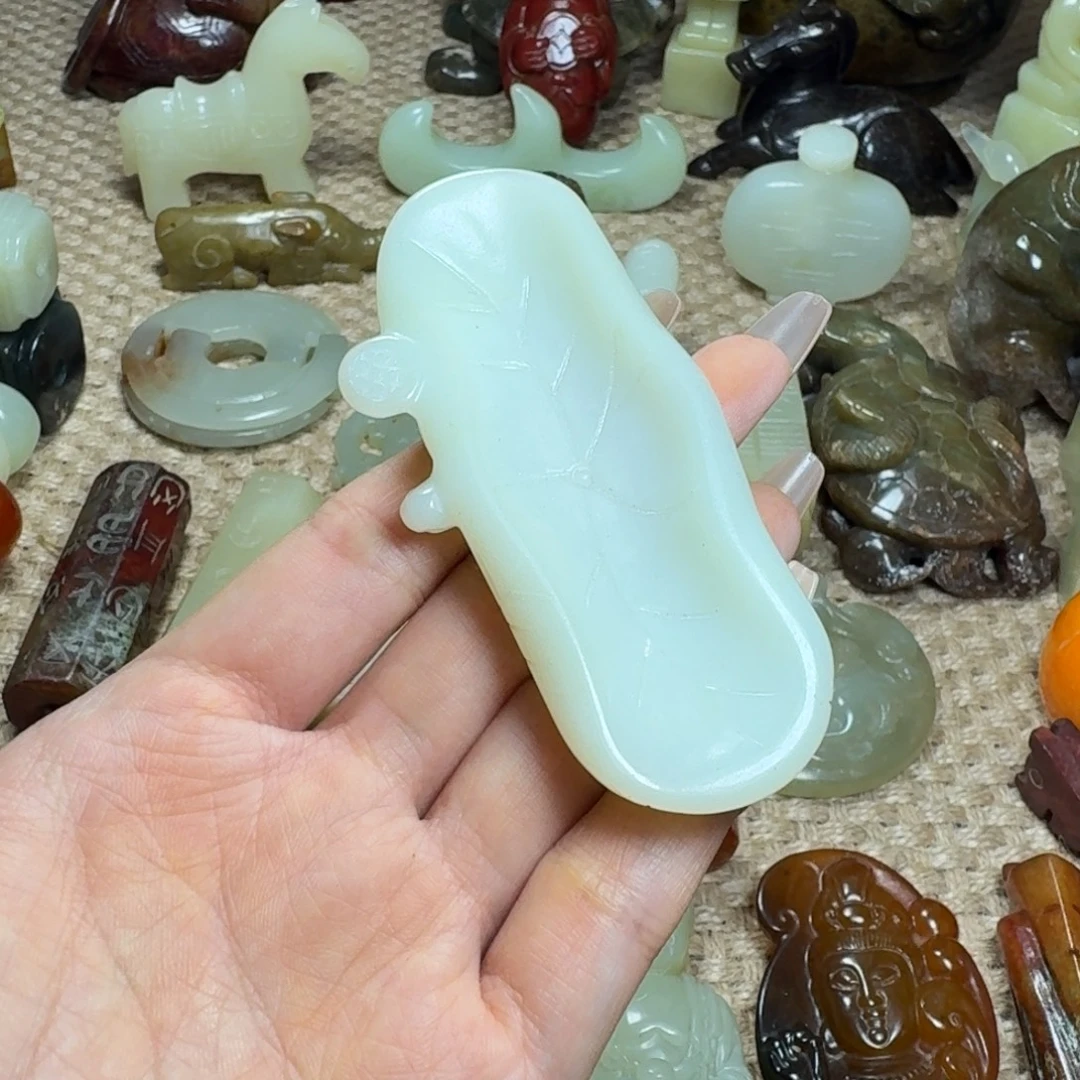 吊坠白玉菩提挂件