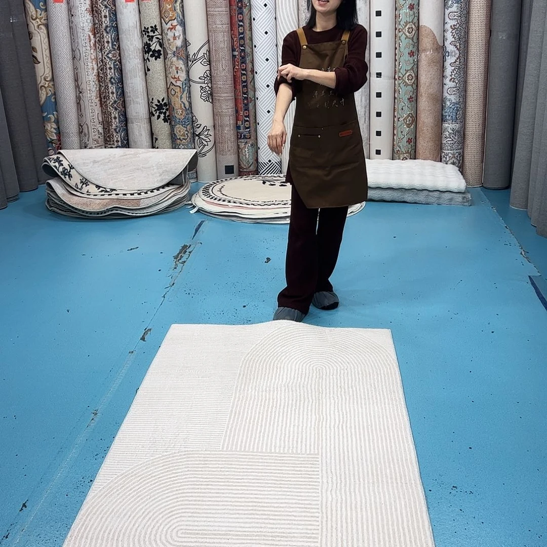 混纺100×200误差正负1-3厘米巨厚棉布底仿羊绒微瑕