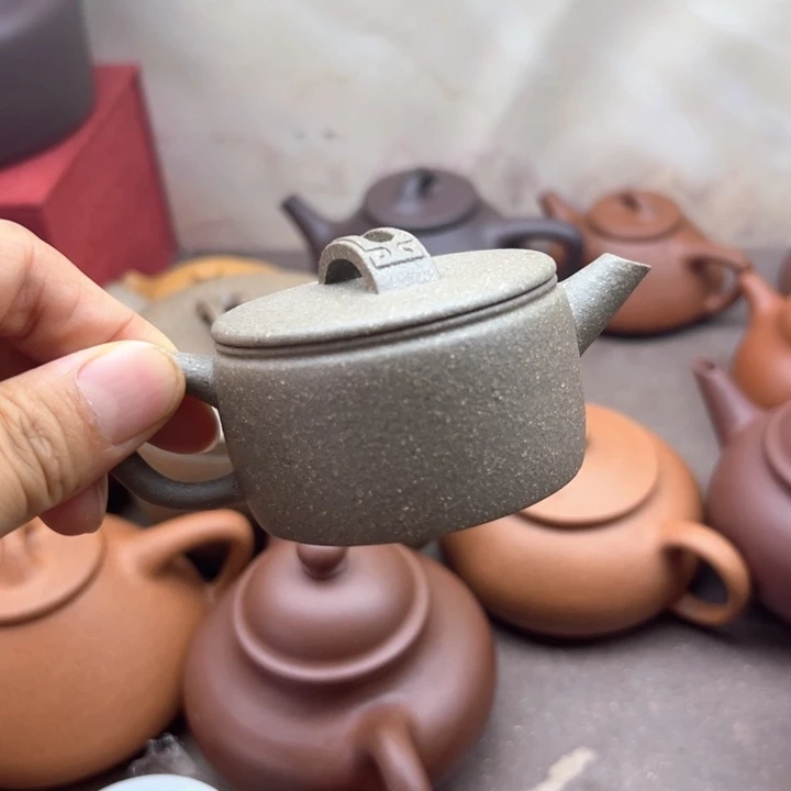 茶壶紫砂蔡总一壶三杯青段