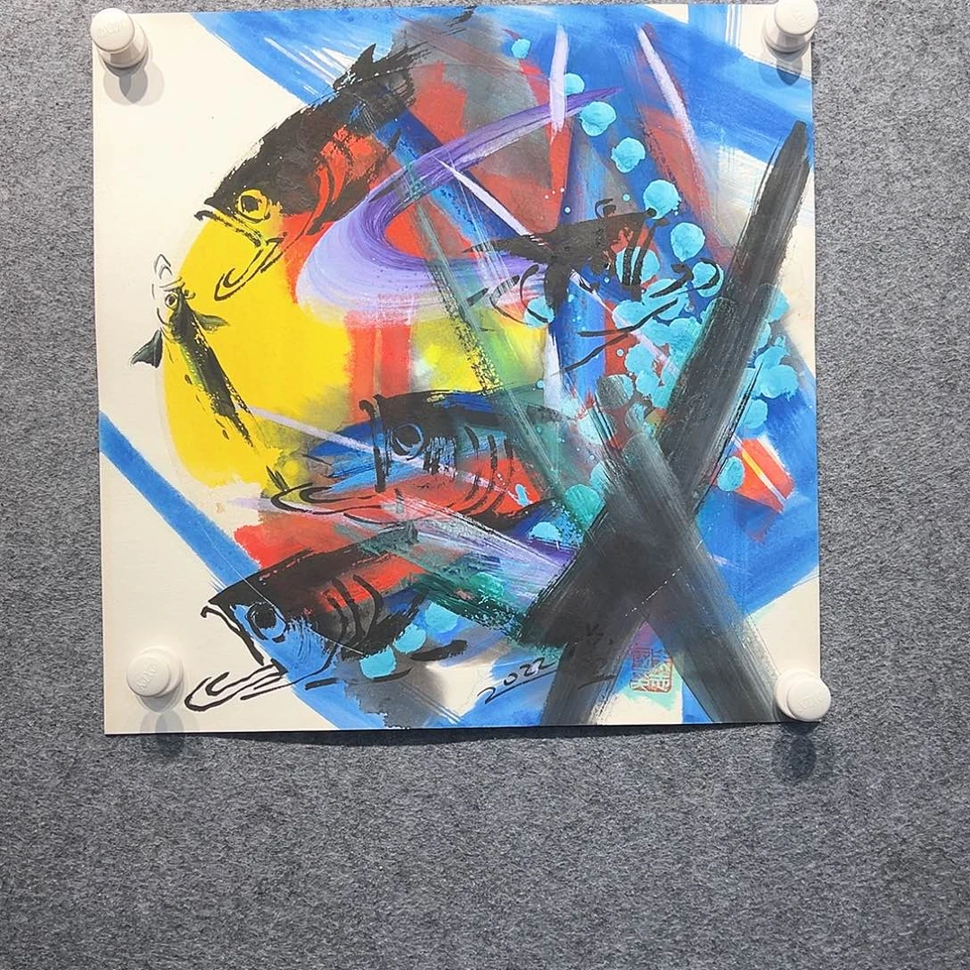 国画纯手绘系列画心