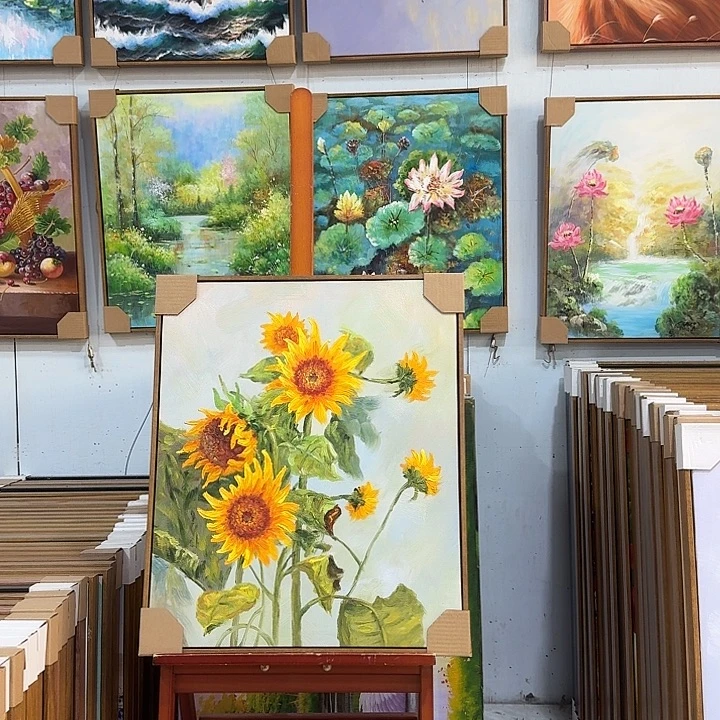 油画5060油画作品展作品展作品集展