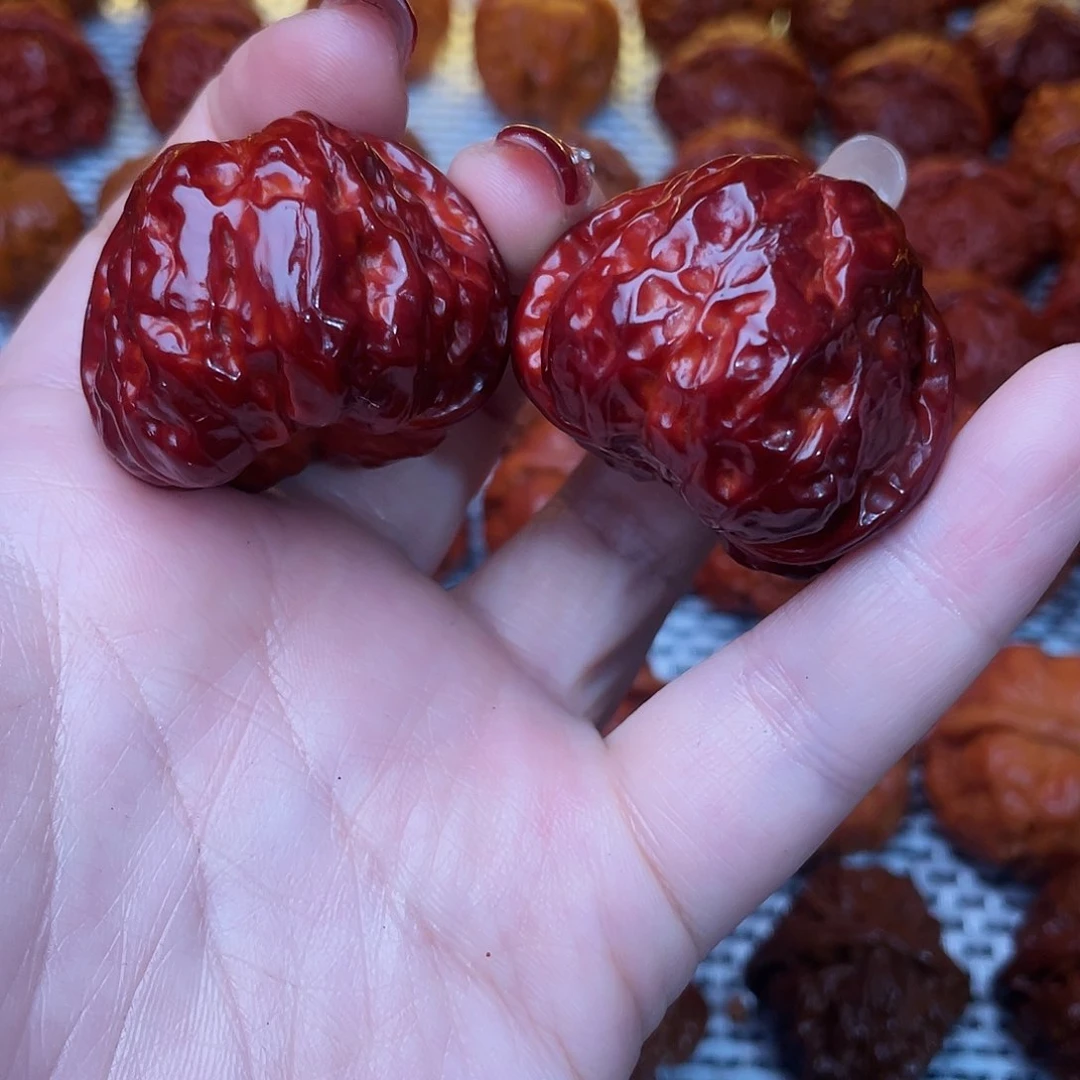 桃核吊坠文玩核桃 手把件 蛤蟆头 39