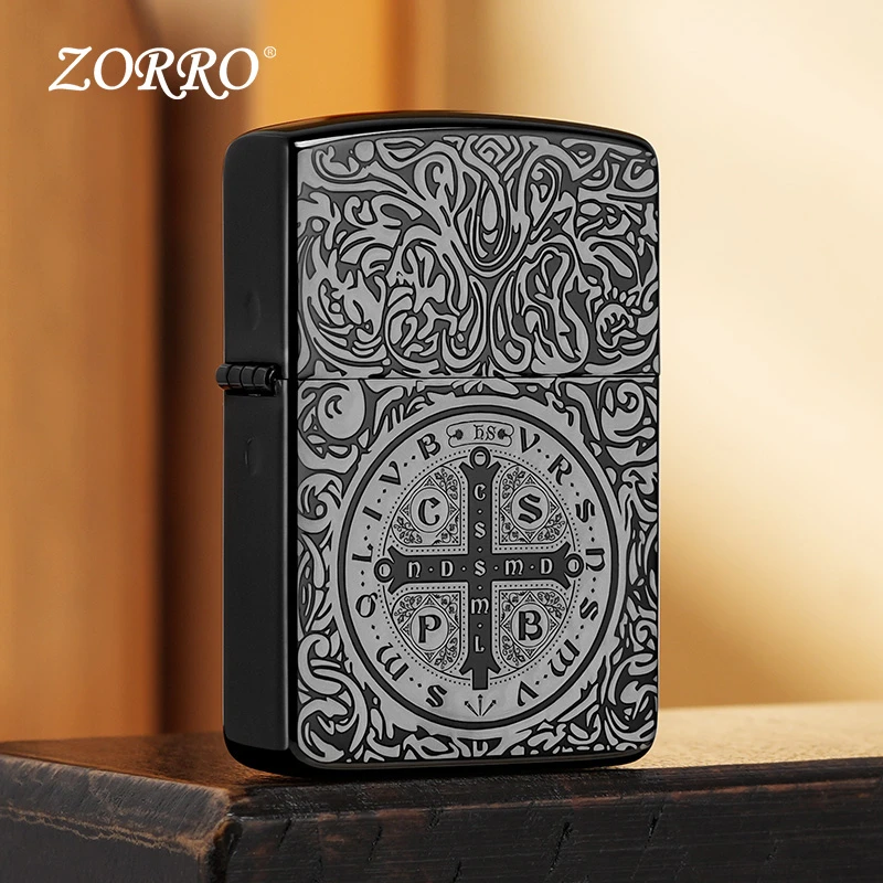 ZORRO佐罗Z910S康斯坦丁防风煤油打火机1941复刻版加厚个性男生