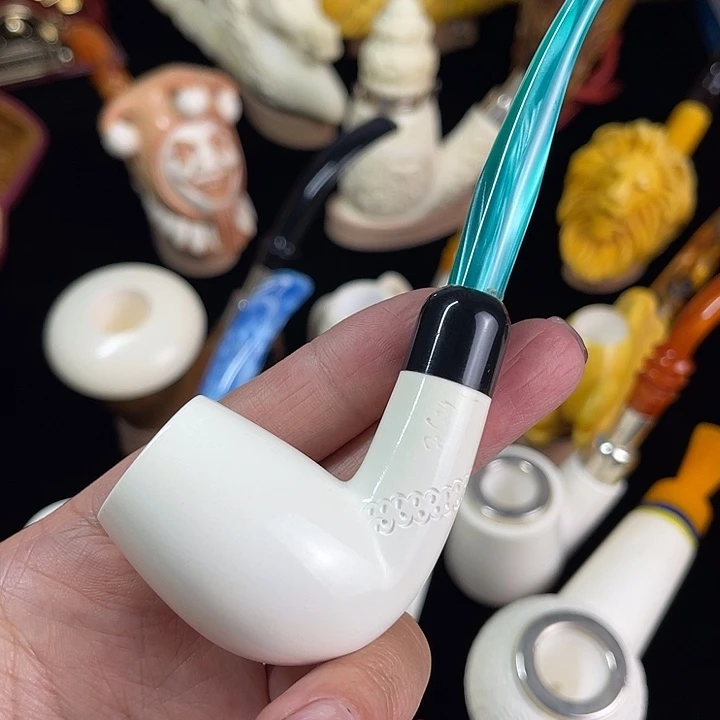 海泡石烟斗中号军插撞球220