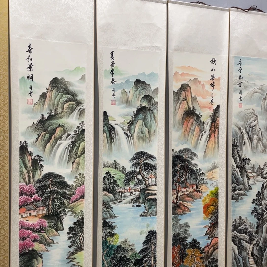 国画老师手笔手绘作品y