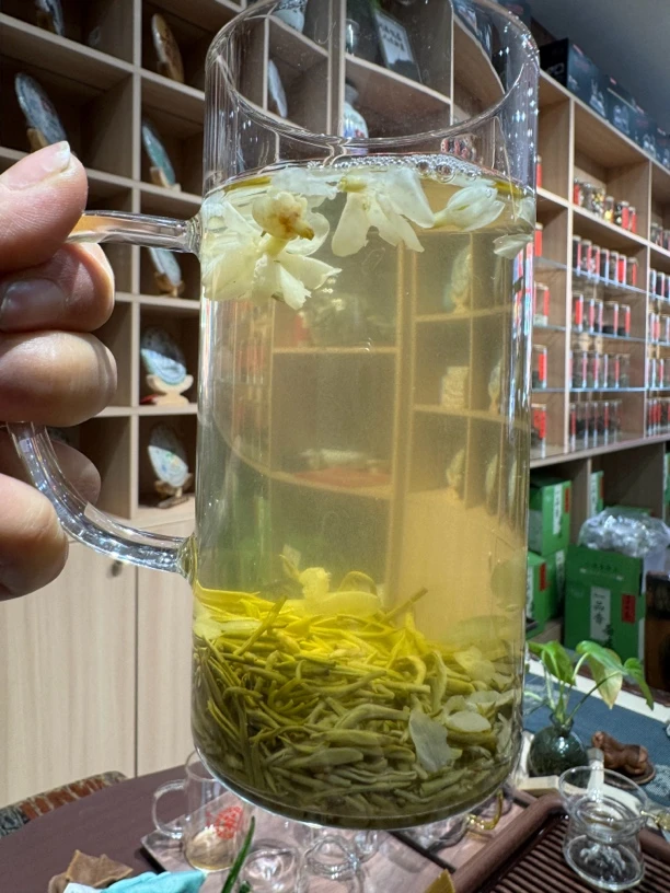 高端飘雪茉莉花茶川派浓香型小嫩芽有花480