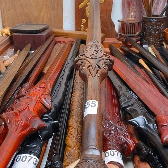 黑檀木一米青竹风云