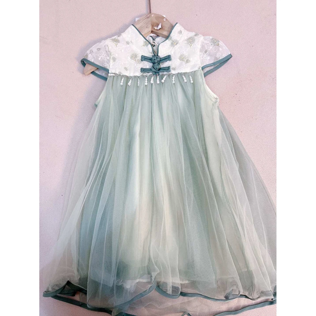 T221-T240儿童韩版夏款新款棉百搭连衣裙