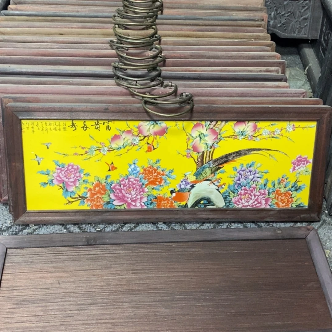 瓷53*21 景德镇瓷板画柴窑烧制