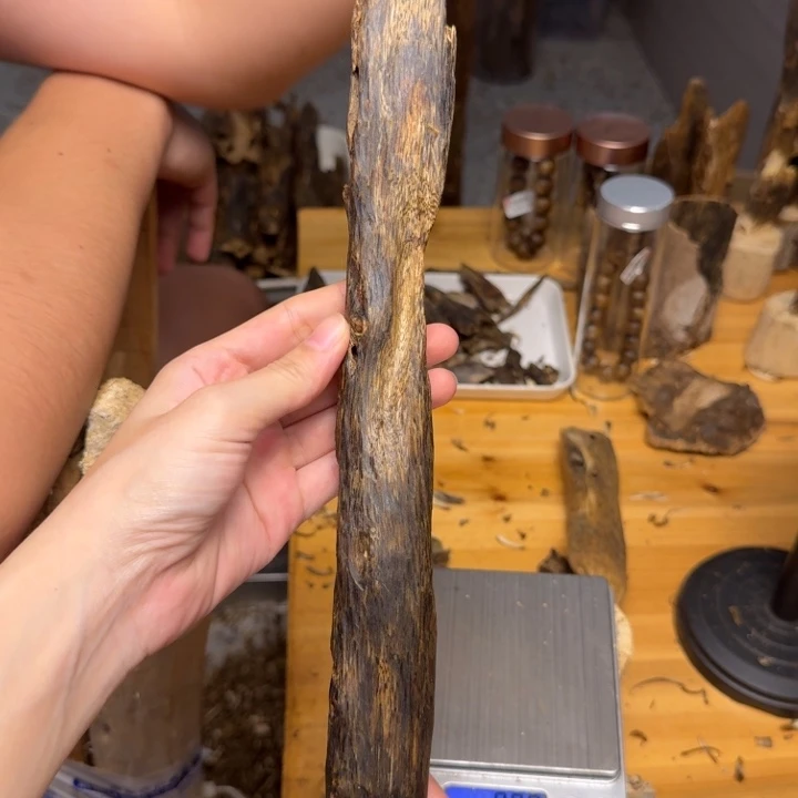 沉香沉香碎屑白棋块料62克