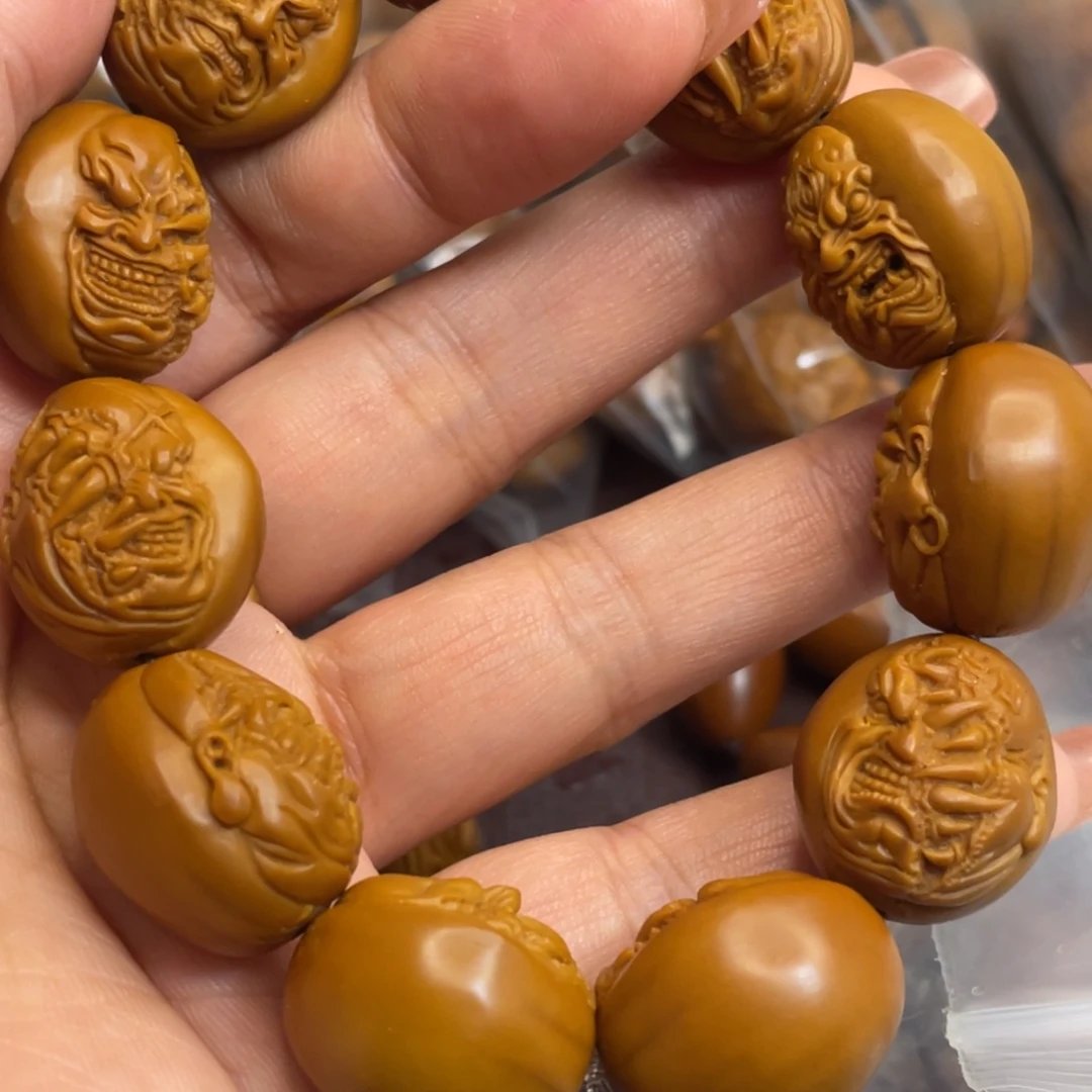 手串/手链橄榄核1.9+恶僧浮雕款