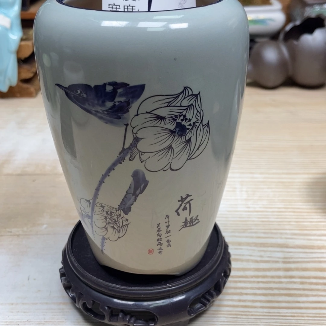 瓷片陶瓷花盆陶瓷艺术
