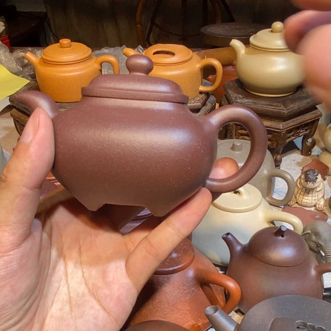 茶壶紫砂梦***停紫砂微瑕