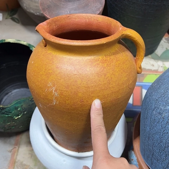 瑕疵有孔高22口12