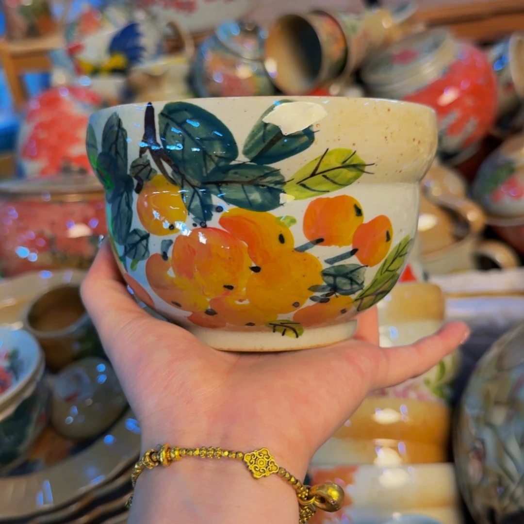 瓷片景德镇陶瓷手工手绘