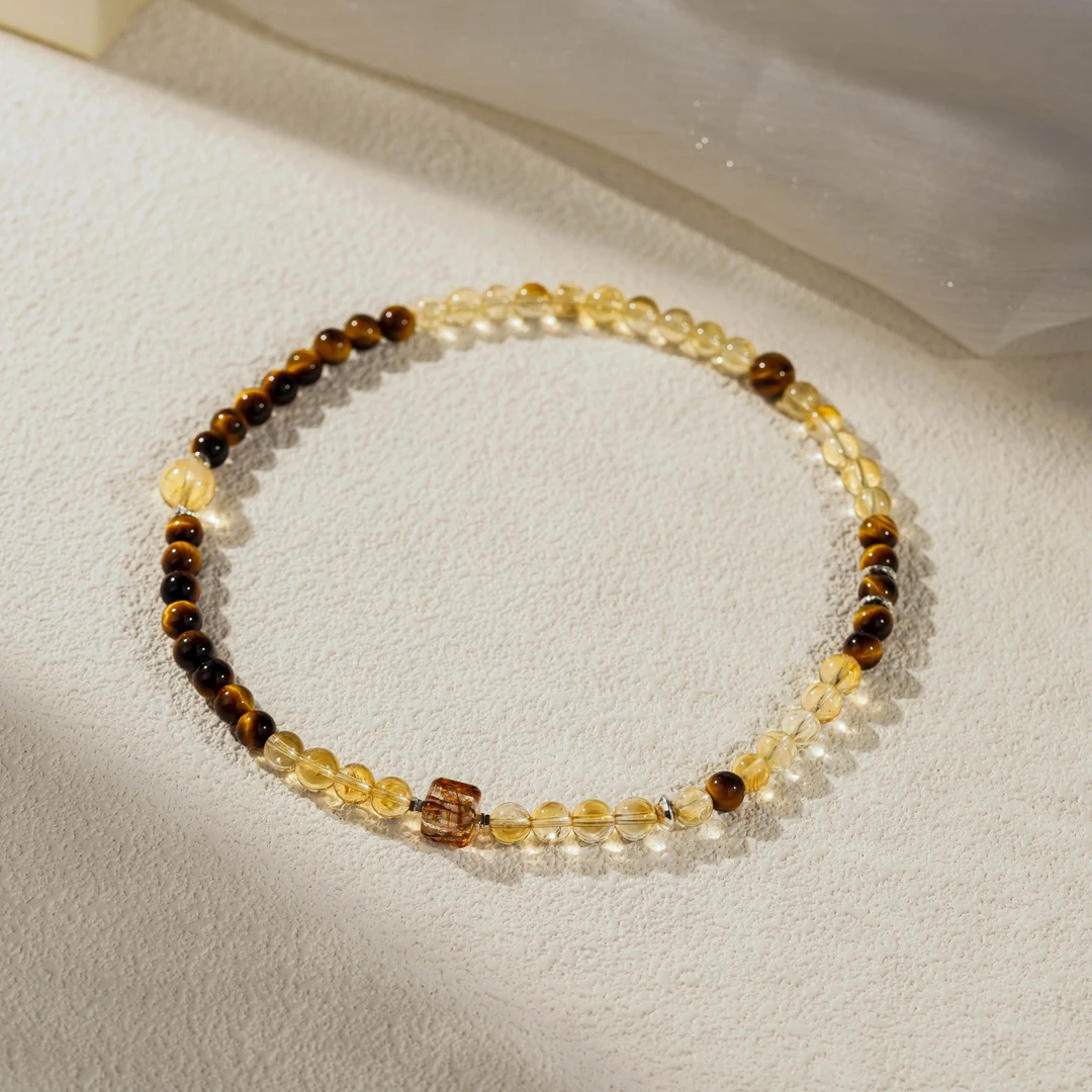 【事业起飞】水晶手链（天然珠宝多样性发其一）