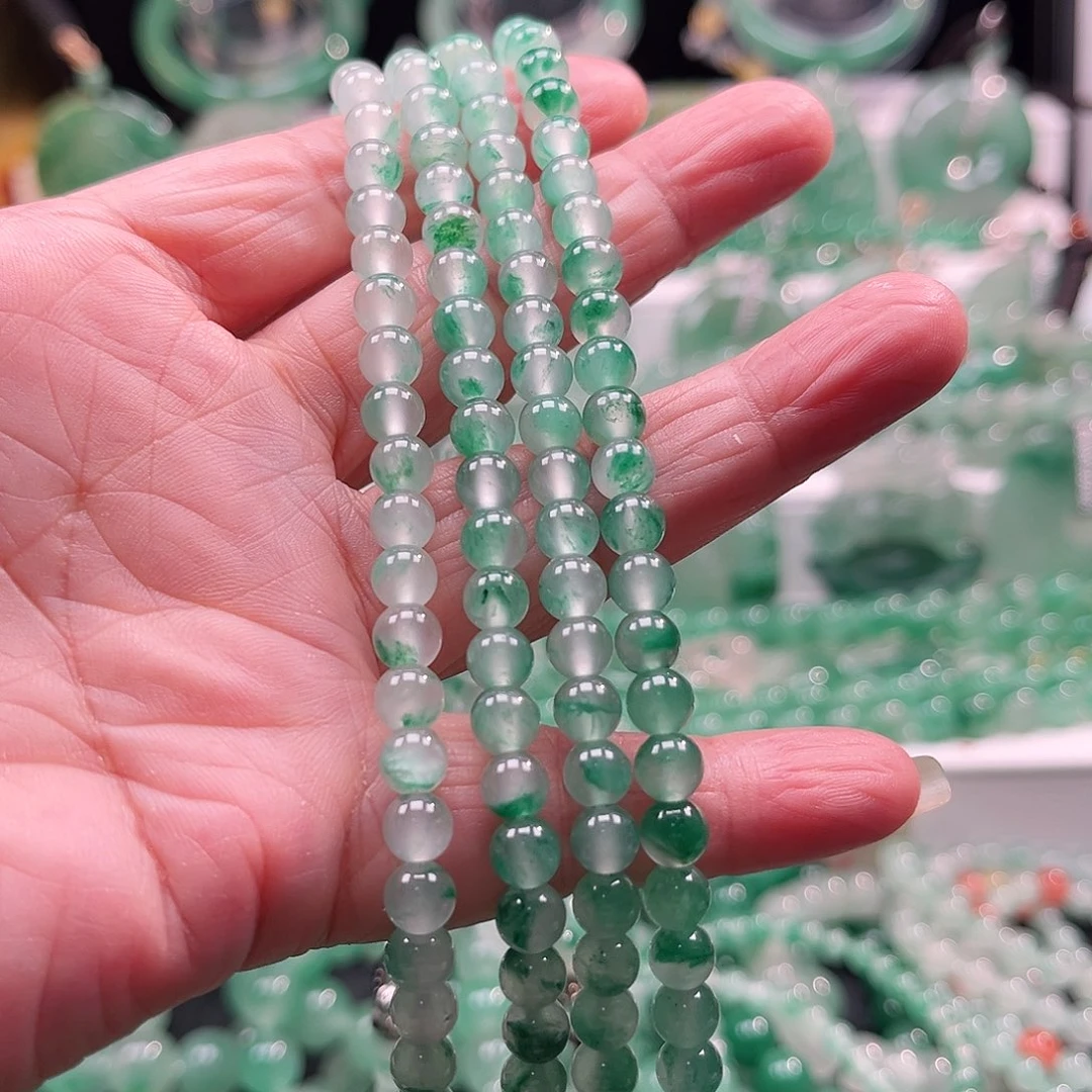 项链合金石英质玉108颗卡6 多样性发货拍一发一