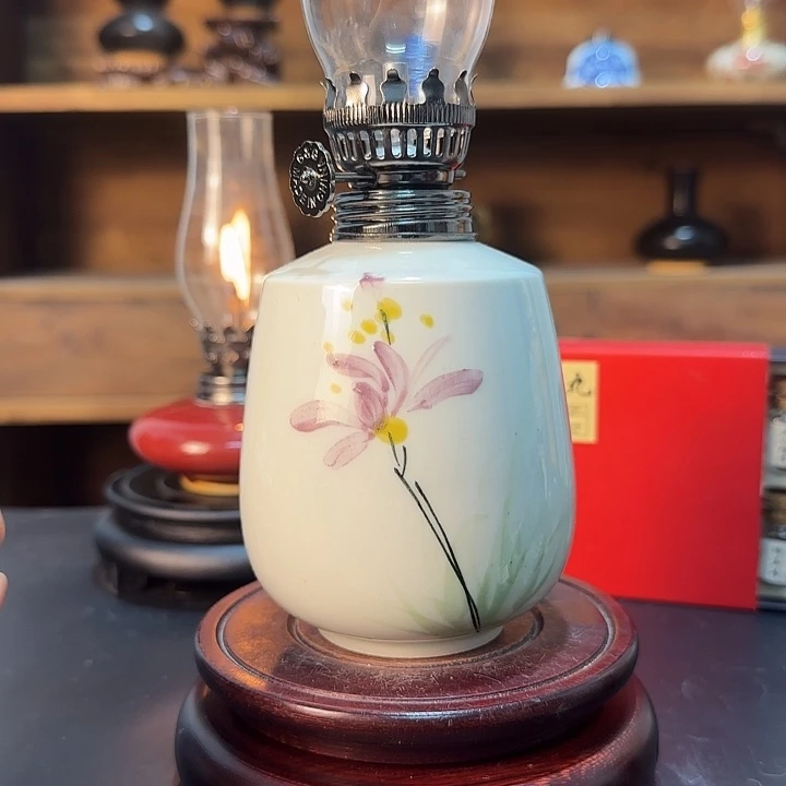 摆件景德镇陶瓷香薰灯