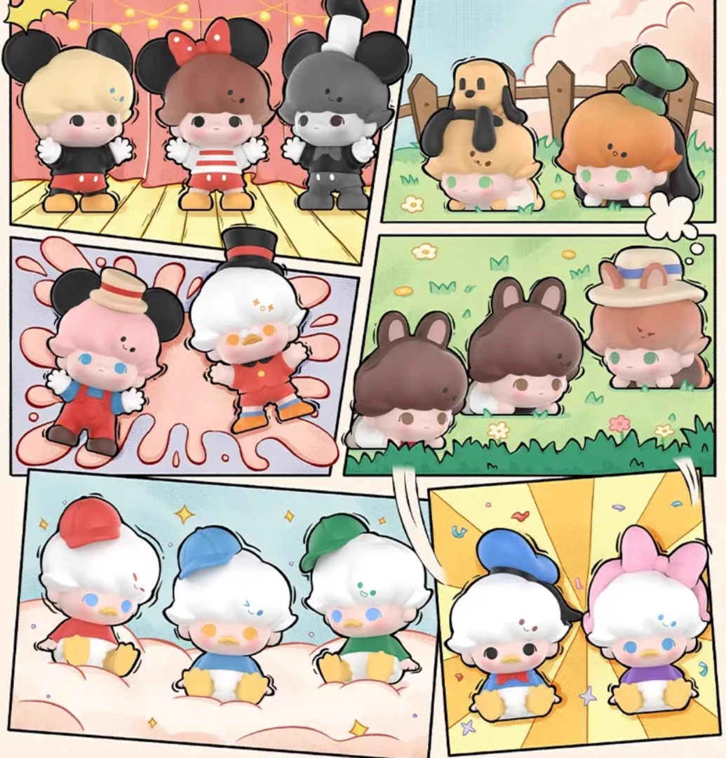 【拆盒】DIMOOxWORLD迪士尼萌粒潮玩盲盒