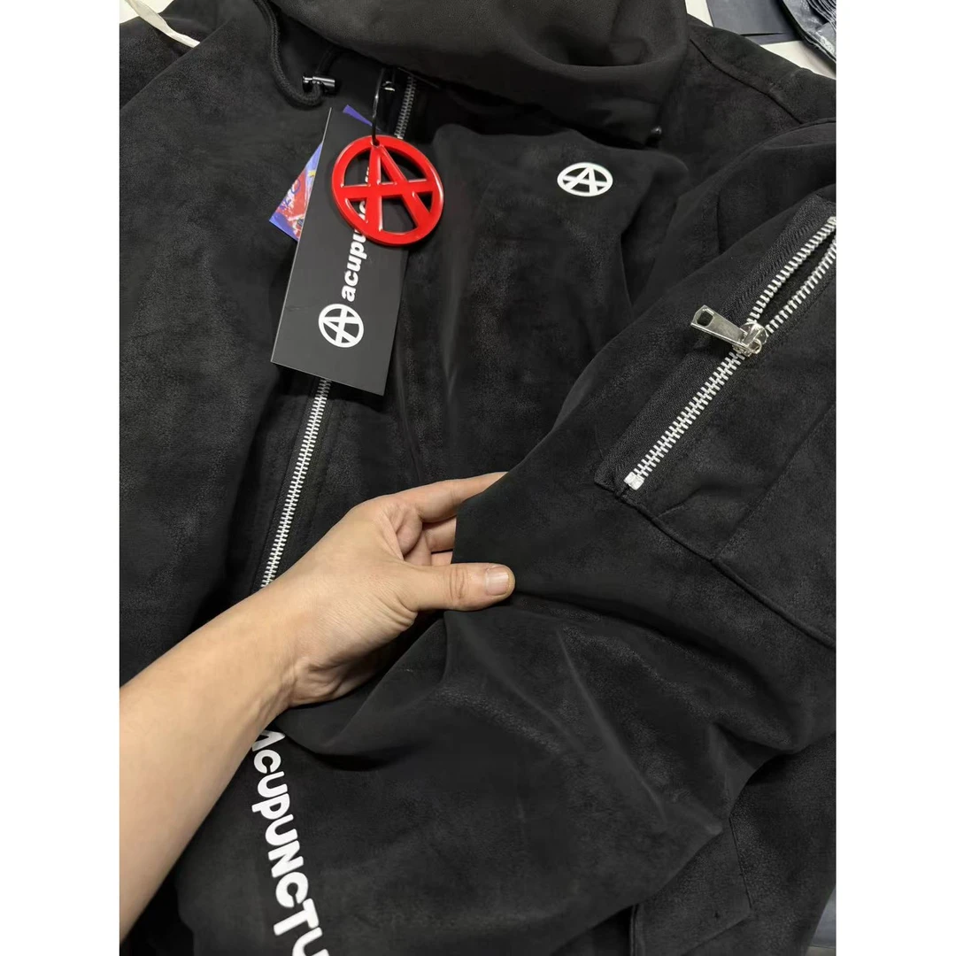 A重磅高定全皮质感宽松百搭棉服 男女同款