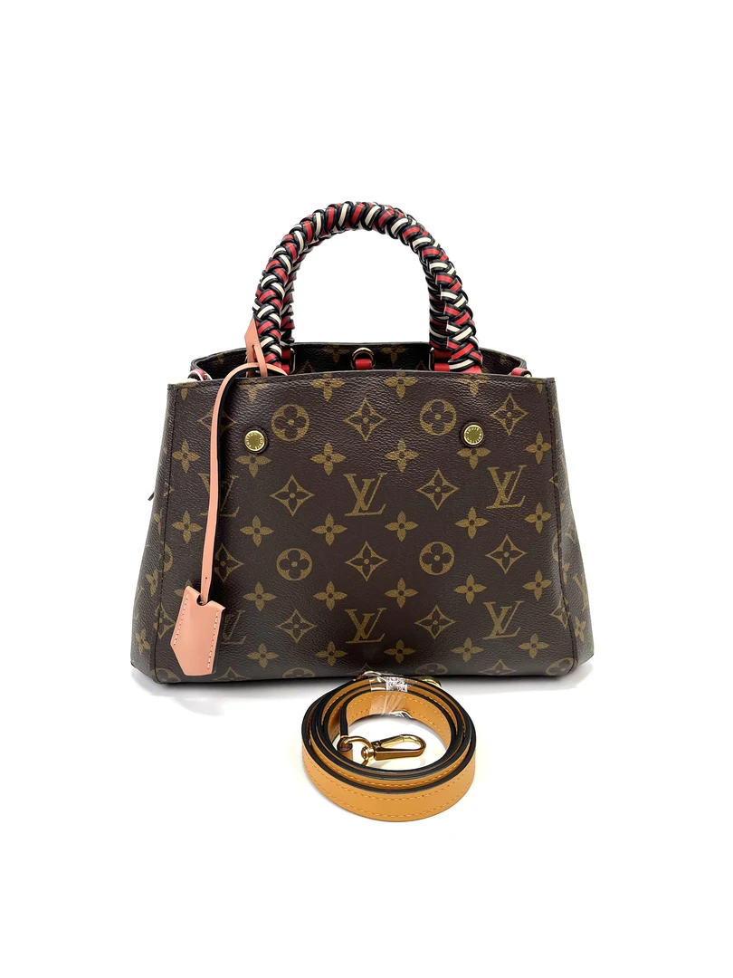 99新 LouisVuitton/路易威登 拾壹/lv编织蒙田/98新/53101455