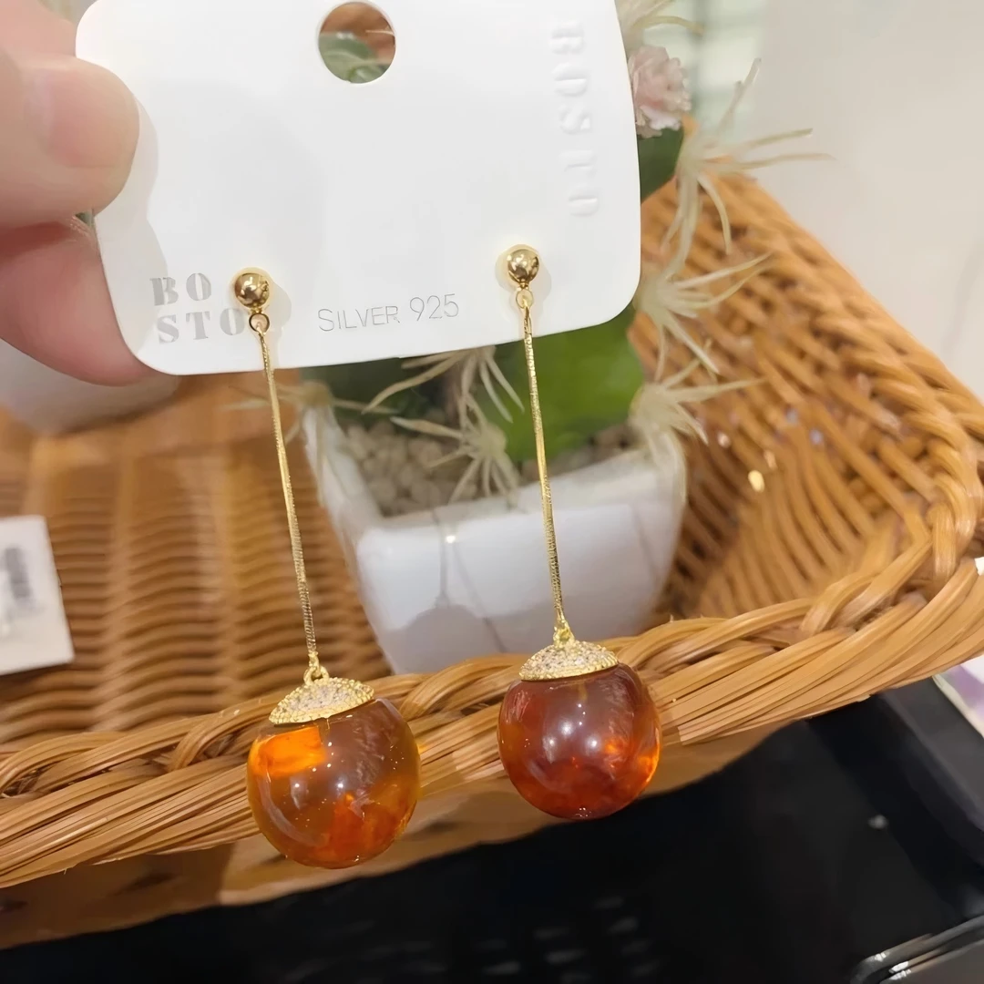 合金耳饰 气质轻奢百搭简约简约优雅精致网红设计师耳环X011