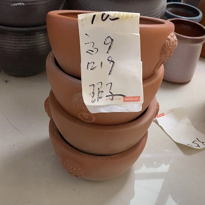 粗陶红陶绿植花盆761