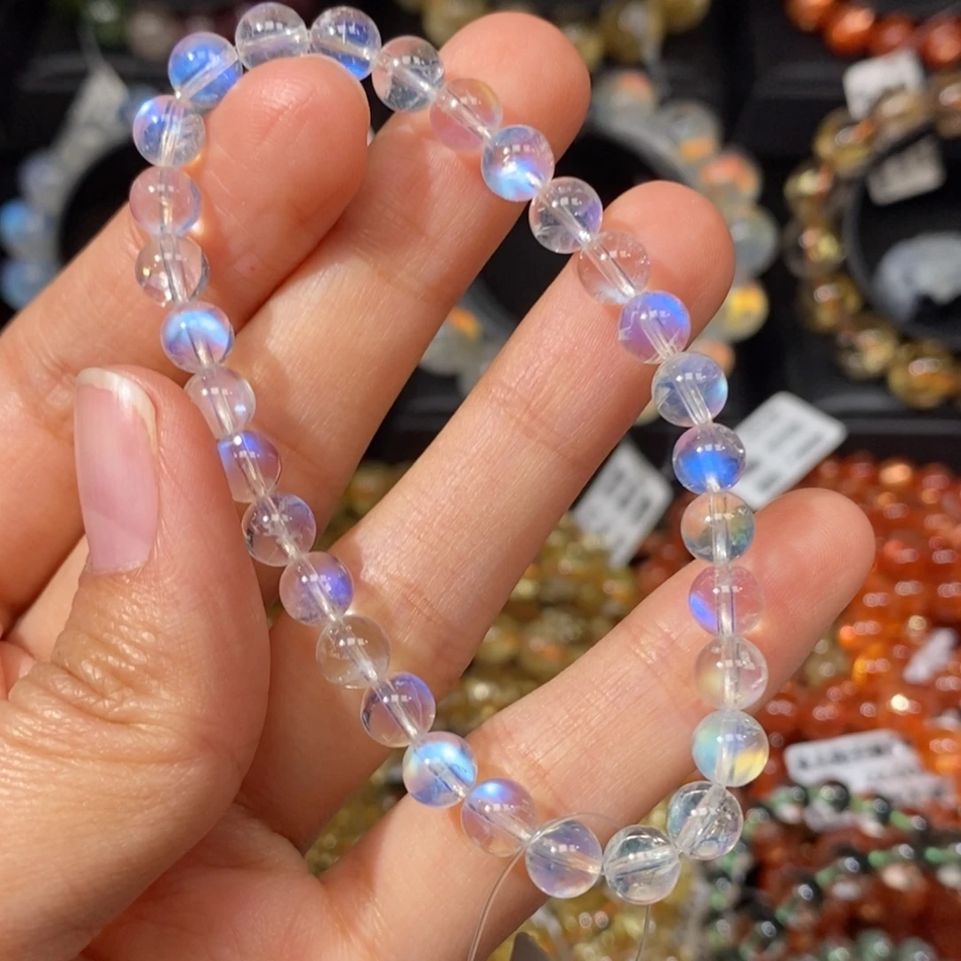 月光石未镶嵌手链GH477#6.0mm