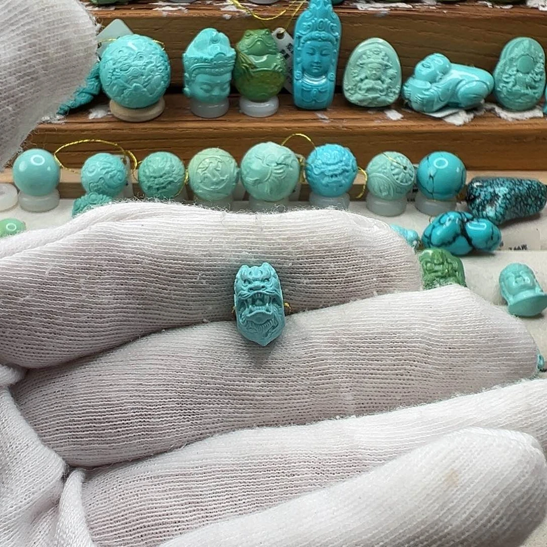 绿松石龙珠 未镶嵌