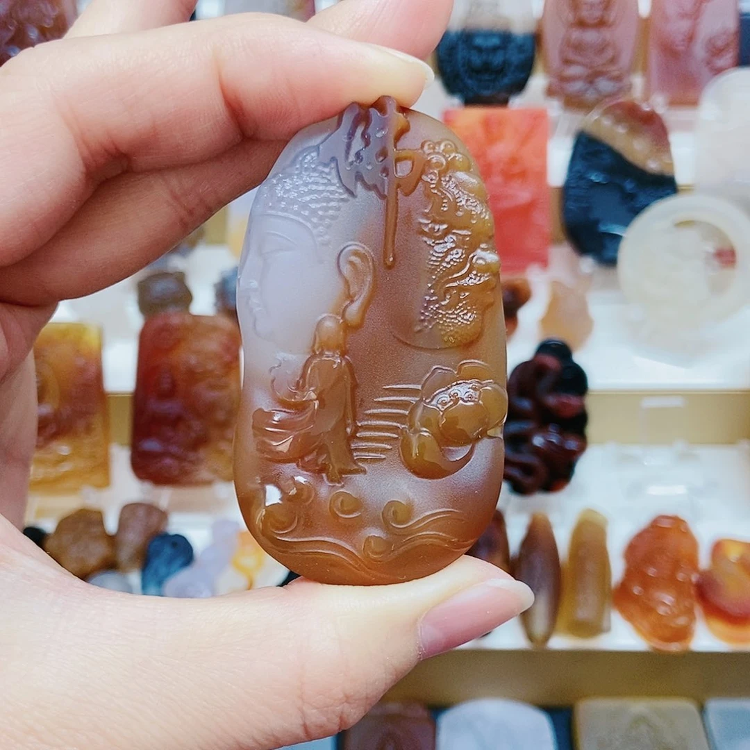 玛瑙/玉髓颈饰未镶嵌也**天