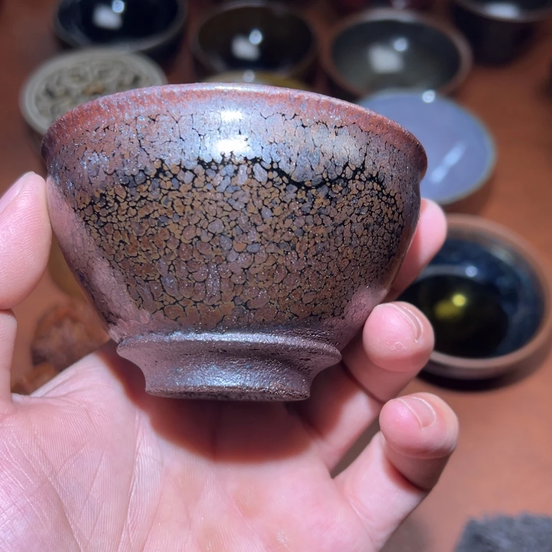 茶盏柴烧建盏建窑建盏茶盏