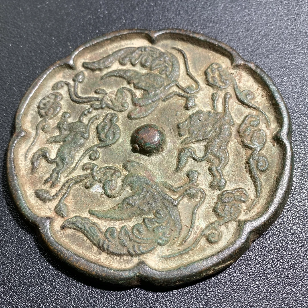 铜双凤鸟铜镜 Z 72711