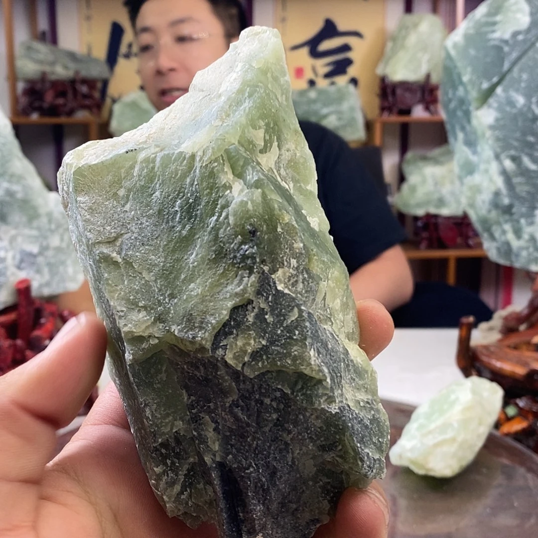 蛇纹石玉合金珠宝奇石